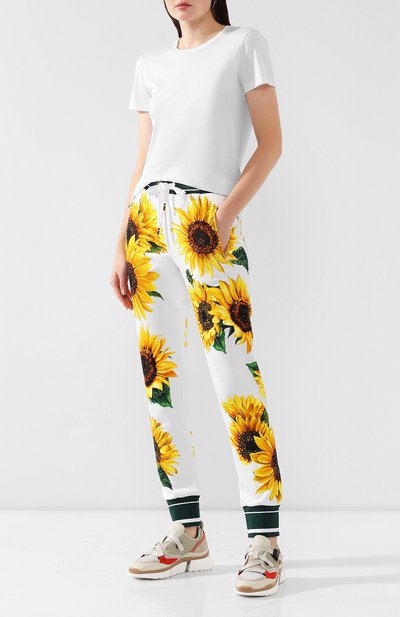 Хлопковые джоггеры DOLCE & GABBANA, арт. FTBJ7T/HH770, фото 2