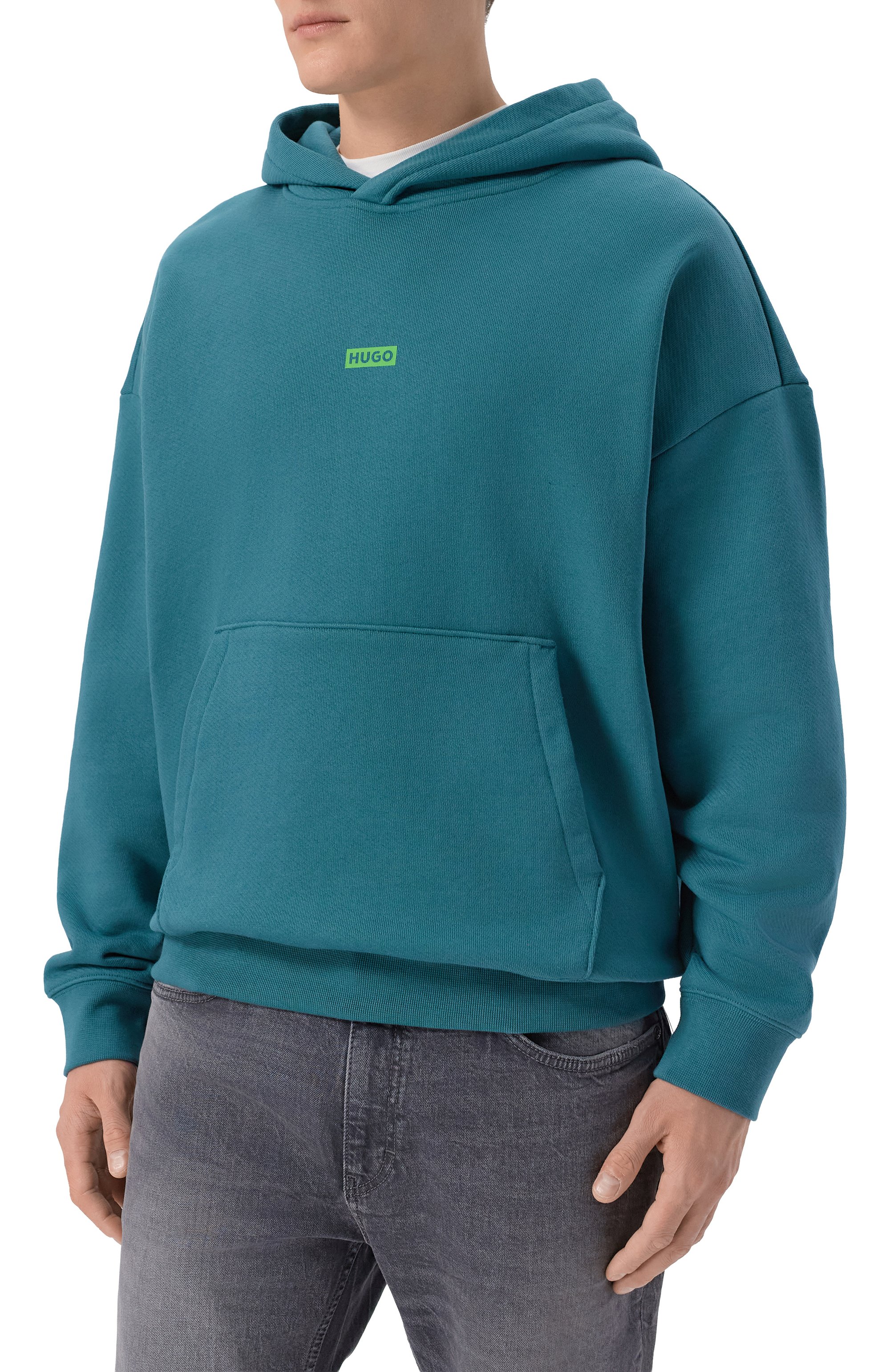 Хлопковое худи HUGO BLUE, арт. 50510724, фото 3