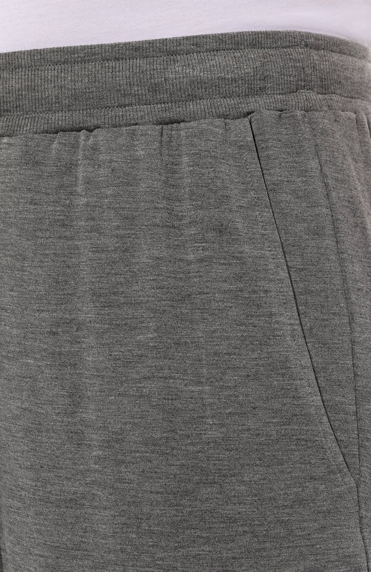 Мужские домашние брюки из �вискозы HANRO серого цвета, арт. 075040. | Фото 5 (Длина (брюки, джинсы): Стандартные; Кросс-КТ: домашняя одежда; Материал сплава: Проставлено; Материал внешний: Вискоза; Драгоценные камни: Проставлено)