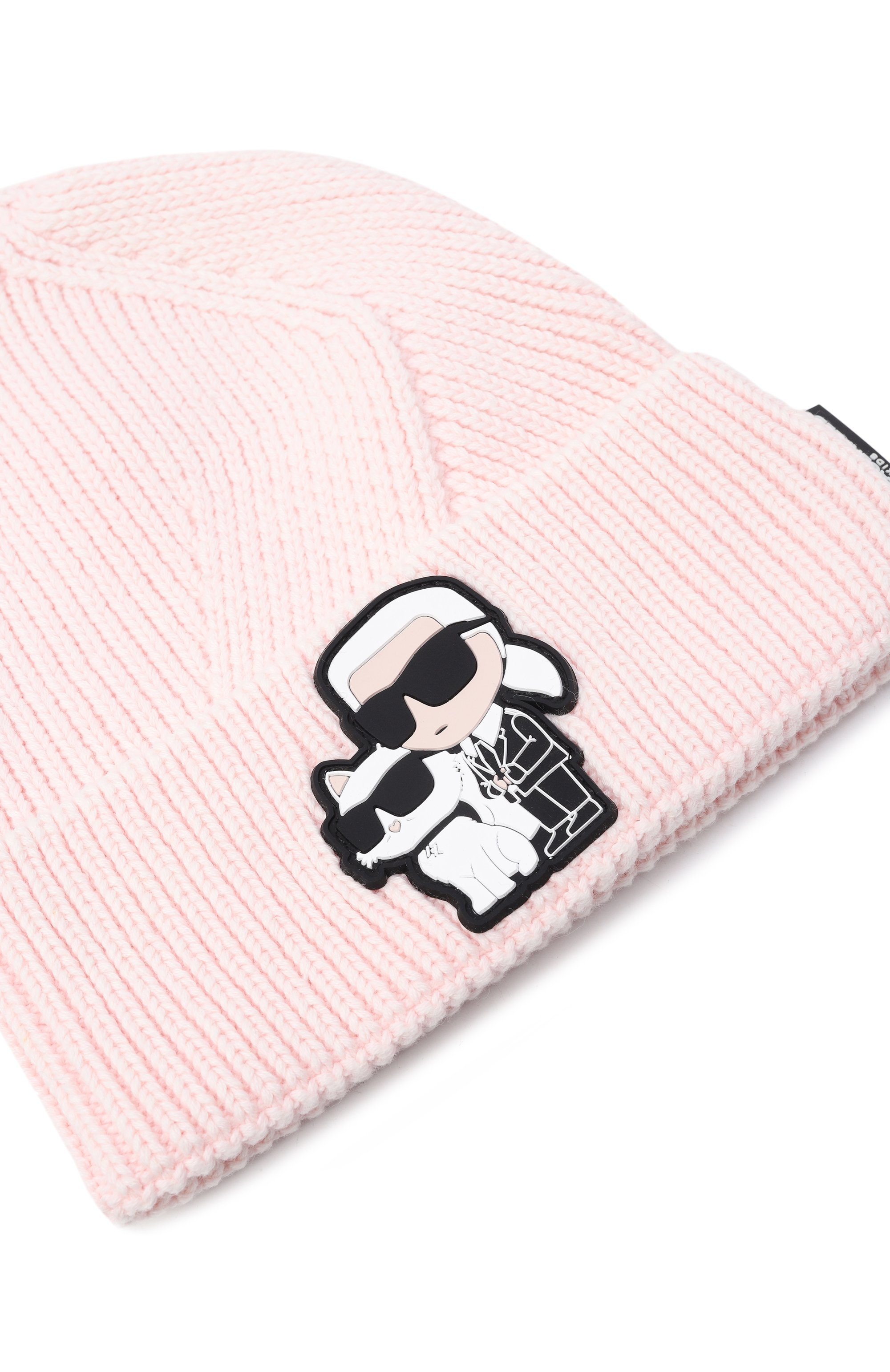 Хлопковая шапка KARL LAGERFELD KIDS, арт. Z31002, фото 3