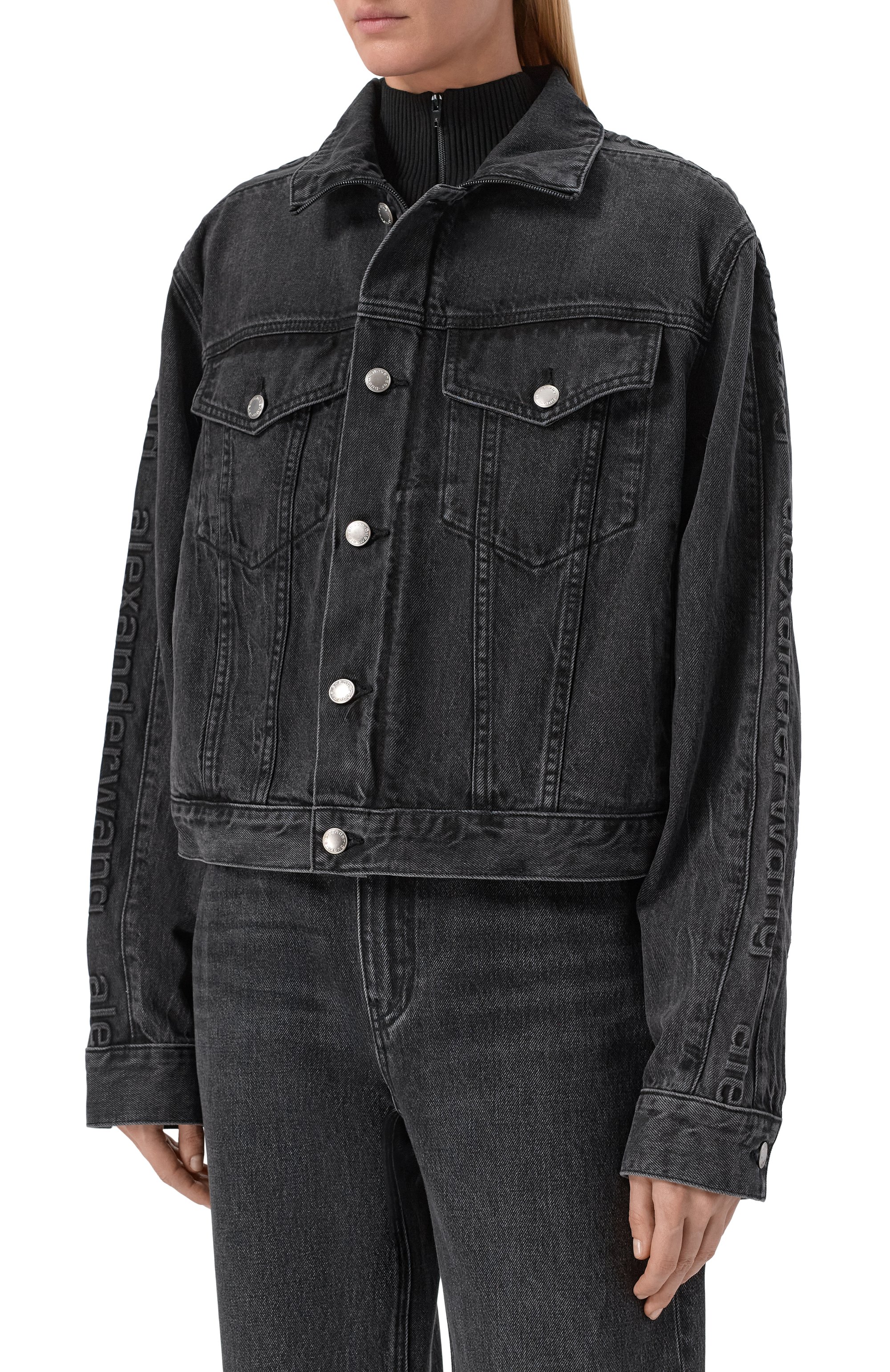 Джинсовая куртка ALEXANDER WANG, арт. 4DC1262961, фото 3