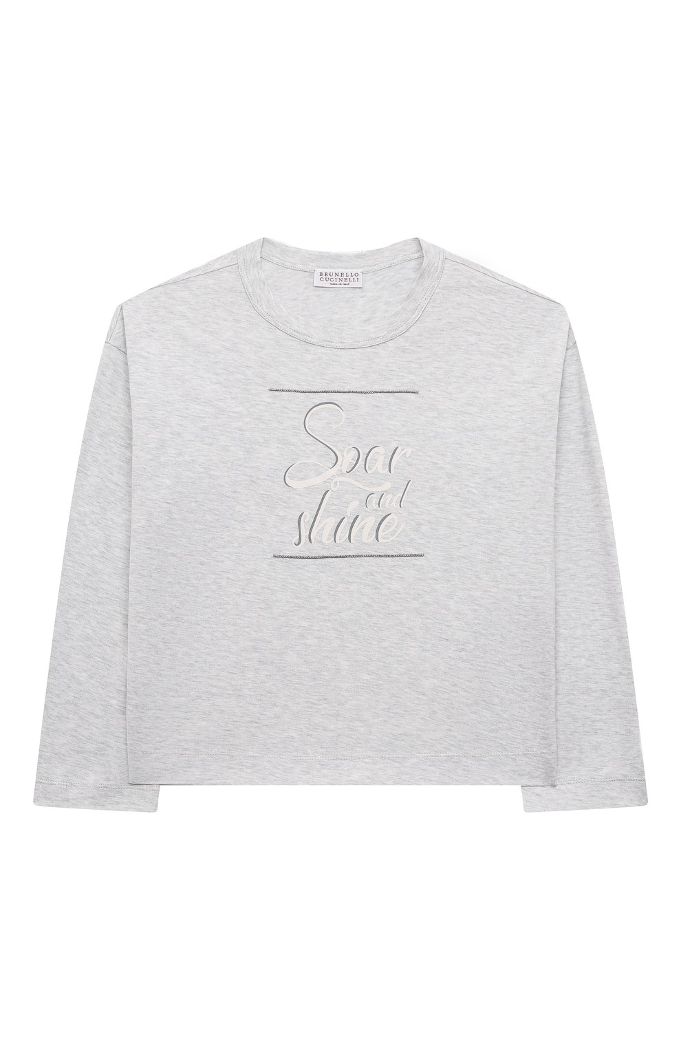 Хлопковый лонгслив BRUNELLO CUCINELLI, арт. B0A45T224B, фото 1