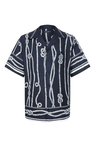 Мужская шелковая рубашка DOLCE & GABBANA, арт. G5JH9T/HI143