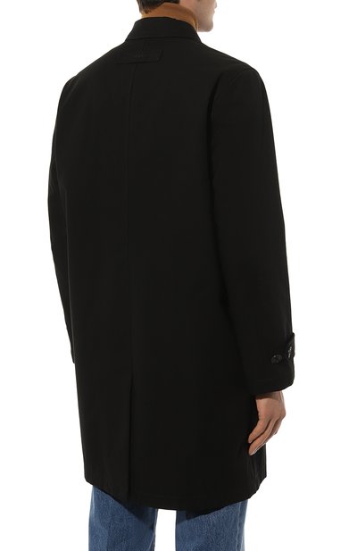 Плащ HUGO черного цвета по цене 47950 руб., арт. 50517771, фото 4 Плащ HUGO, арт. 50517771, фото 4