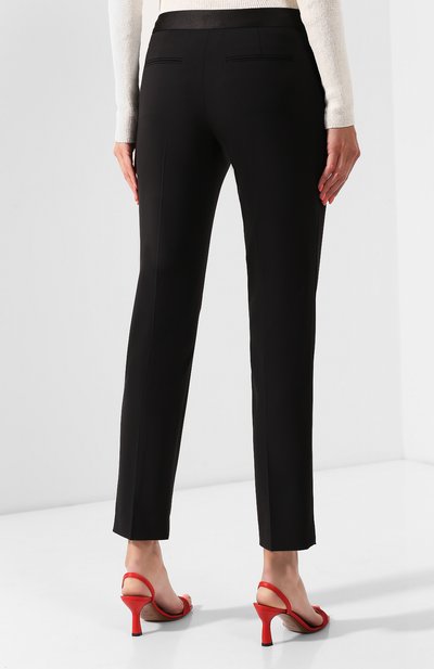 Шерстяные брюки VICTORIA BECKHAM, арт. TR TUX 2750 PSS19 LIGHT TAIL0RING, фото 4