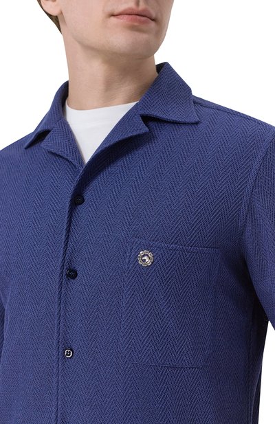 Рубашка из шелка и хлопка STEFANO RICCI, арт. CJ008195/DJ0002, фото 5