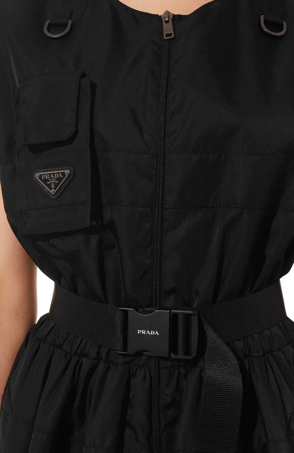 Платье PRADA, арт. 230629-1WQ8-F0002-211, фото 5