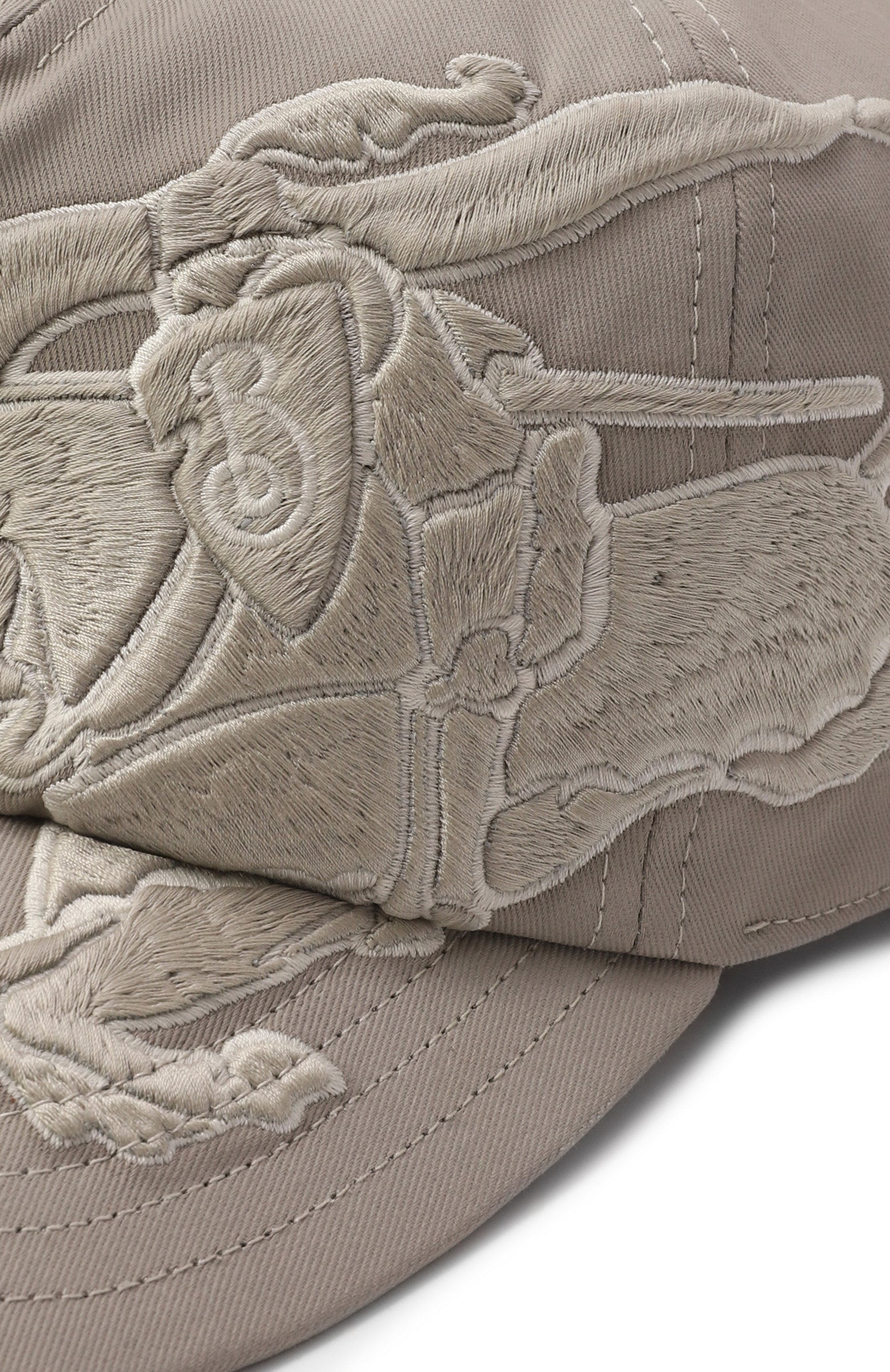 Хлопковая бейсболка BURBERRY, арт. 8102766, фото 4