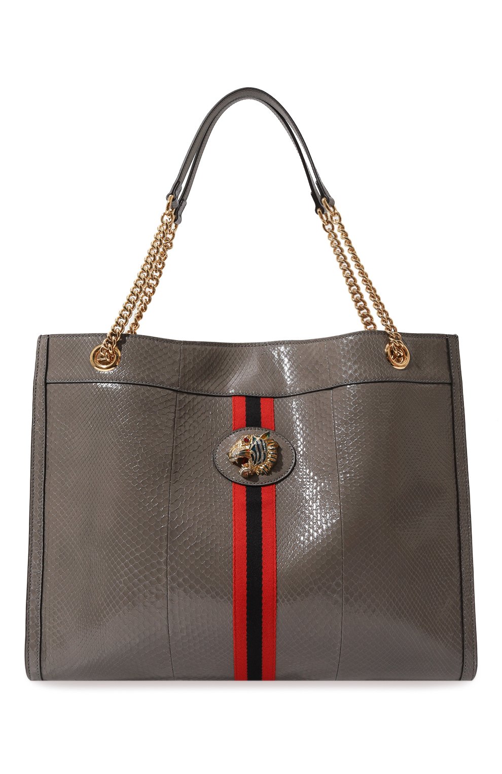 Сумка-тоут rajah large из кожи питона GUCCI, арт. 537219 LJMFX, фото 1