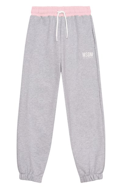 Хлопковые брюки MSGM KIDS, арт. S6MSJUFP061