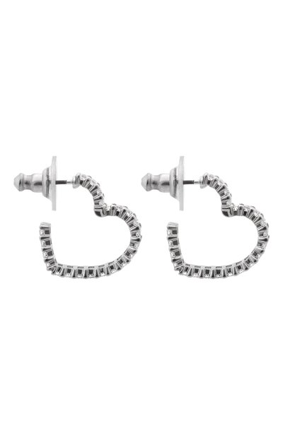 Серьги matrix SWAROVSKI серебряного цвета по цене 22950 руб., арт. 5653170, фото 4 Серьги matrix SWAROVSKI, арт. 5653170, фото 4