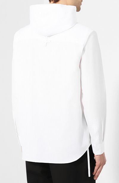 Хлопковая рубашка с капюшоном CRAIG GREEN, арт. CGAW18CW0SH02, фото 4