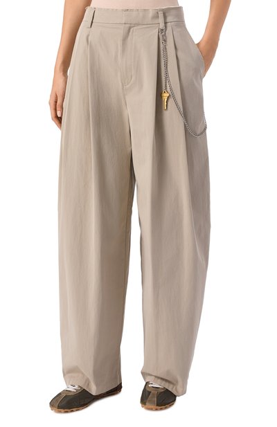 Хлопковые брюки ALEXANDER WANG, арт. 1WC3254883, фото 3