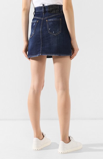 Джинсовая юбка DSQUARED2, арт. S75MA0615/S30342, фото 4