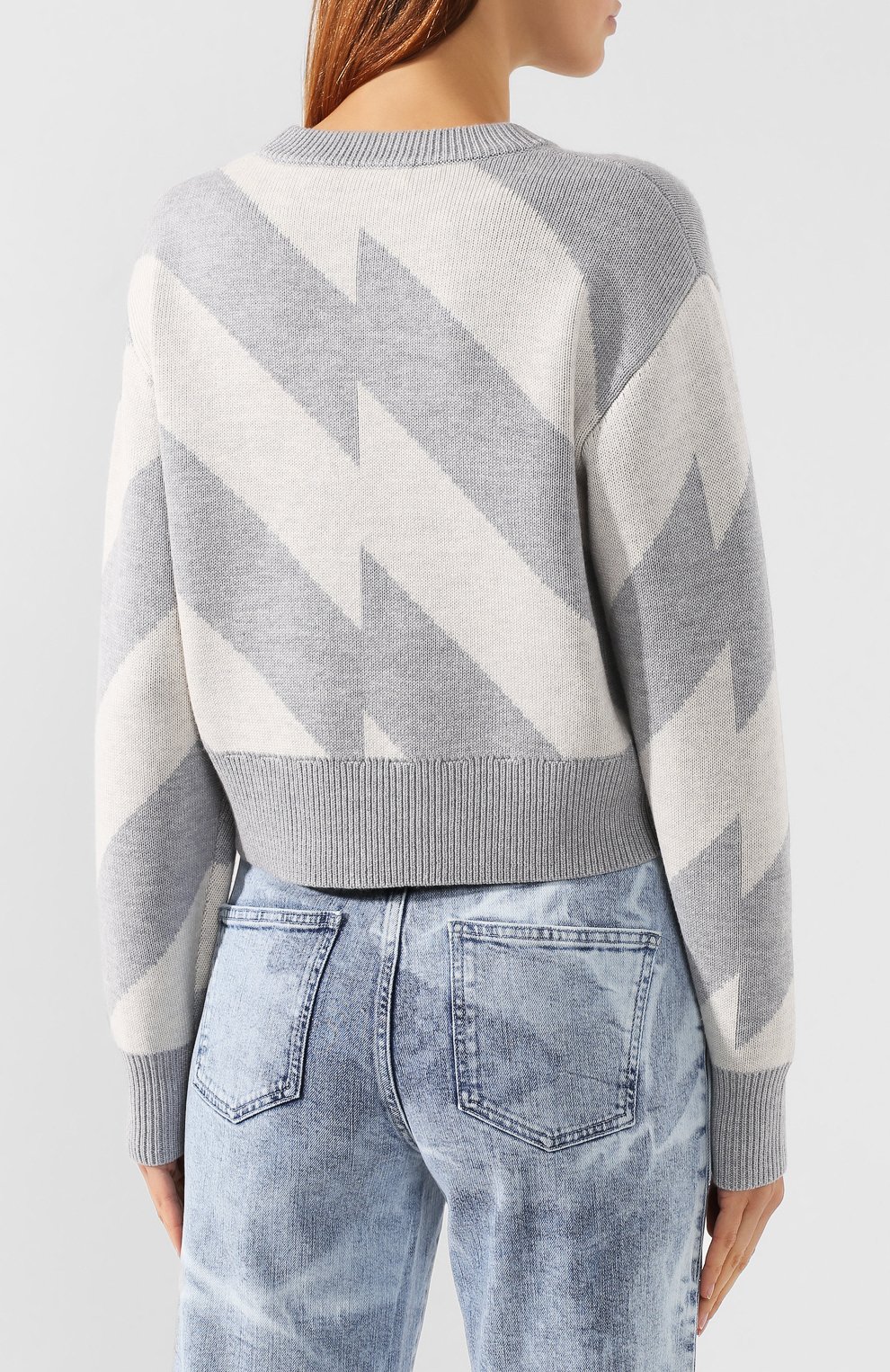 Свитер из смеси шерсти и хлопка PROENZA SCHOULER, арт. WL1937255-KW090, фото 4