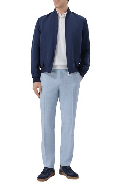 Брюки из шерсти и хлопка BERWICH, арт. VULCAN023/GB1868, фото 2