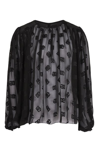 Женская шелковая блузка DOLCE & GABBANA, арт. F7AD3T/FJTBR