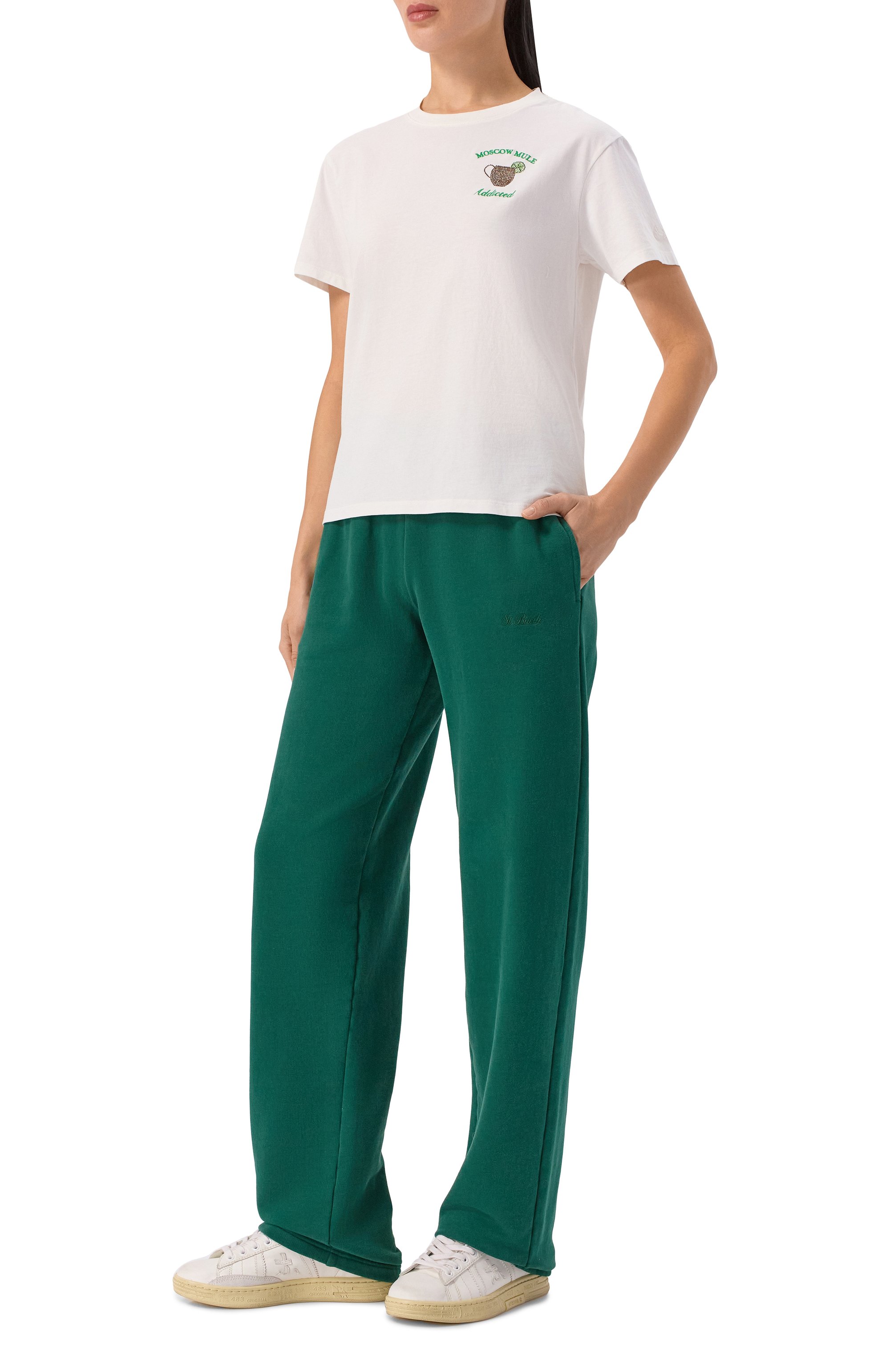 Хлопковые брюки MC2 SAINT BARTH, арт. DNA0001-00397I/DEENA, фото 2