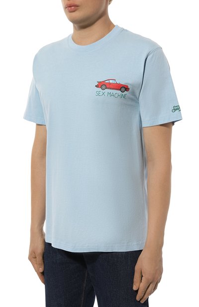 Хлопковая футболка MC2 SAINT BARTH, арт. STBM TSHIRT MAN/TSHM001/02203B, фото 3