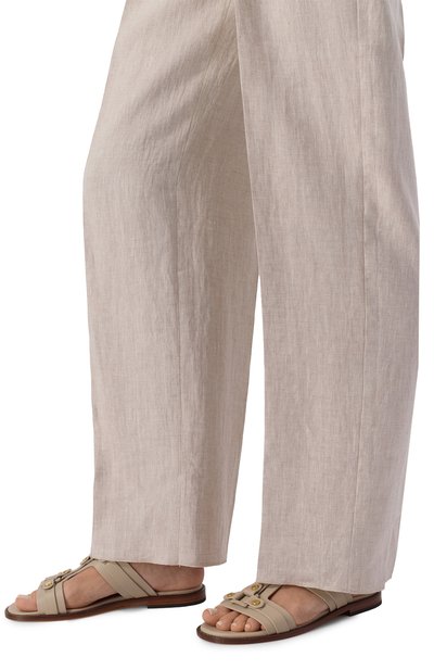 Кожаные шлепанцы DOUCAL'S, арт. DD8776MARNUF247, фото 3