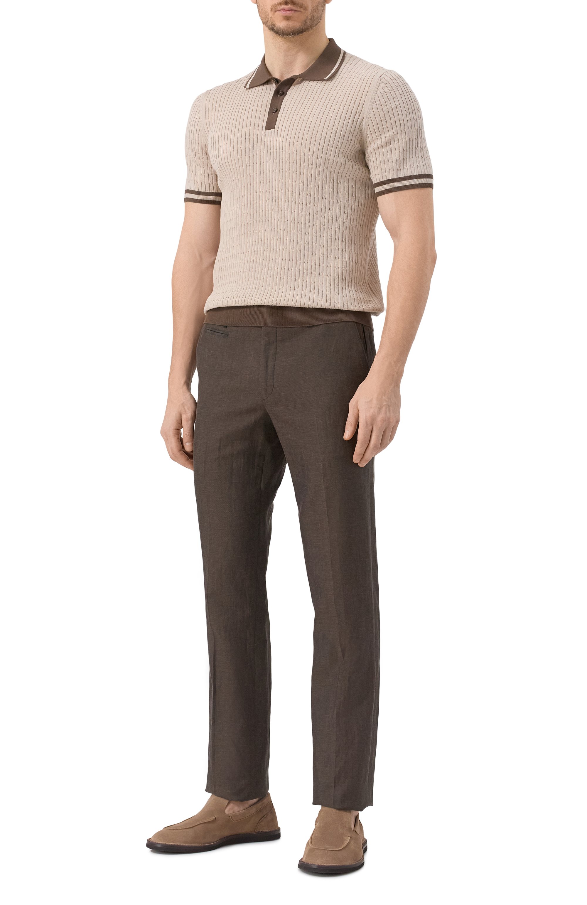 Хлопковое поло GRAN SASSO, арт. 57113/20625, фото 2