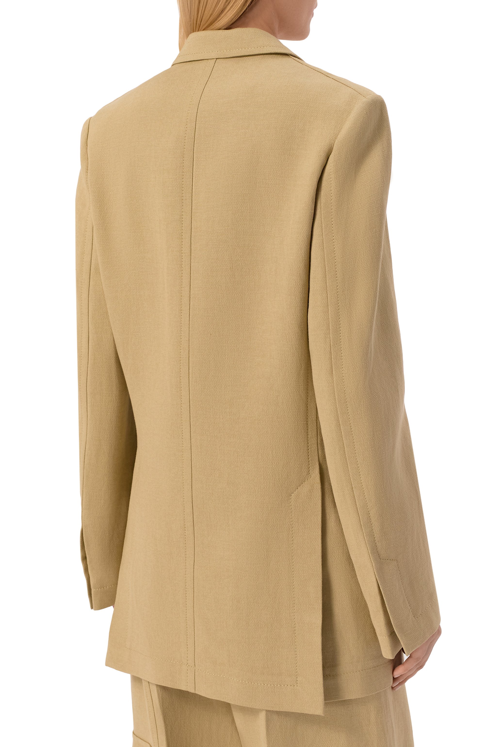 Жакет изо льна и вискозы PETAR PETROV, арт. S26TJ10, фото 4