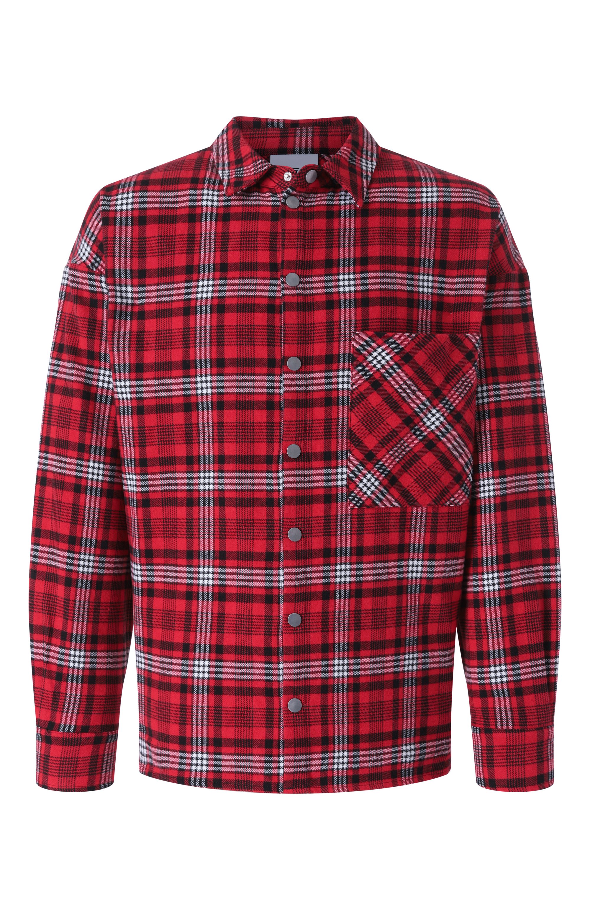 Хлопковая рубашка DIEGO VENTURINO красного цвета по цене 37050 руб., арт. DVCMC-0/BRWPU0, фото 1 Хлопковая рубашка DIEGO VENTURINO, арт. DVCMC-0/BRWPU0, фото 1