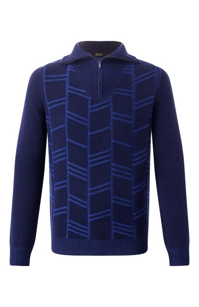 Мужской свитер из кашемира и шерсти ZILLI, арт. KSHZ01M0280VTIL00/62