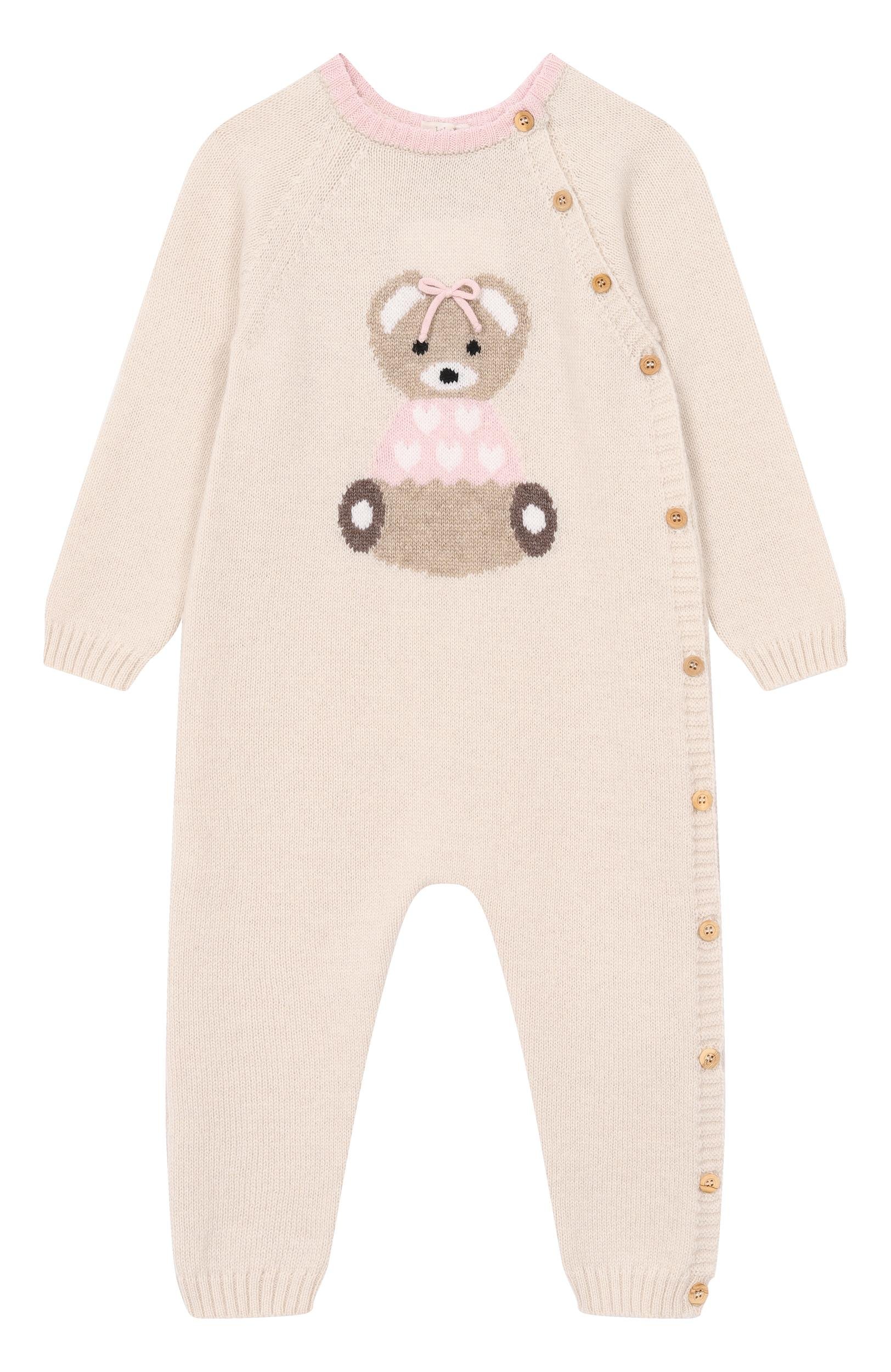 Комбинезон из шерсти и кашемира BABY T, арт. 26AI151T, фото 1