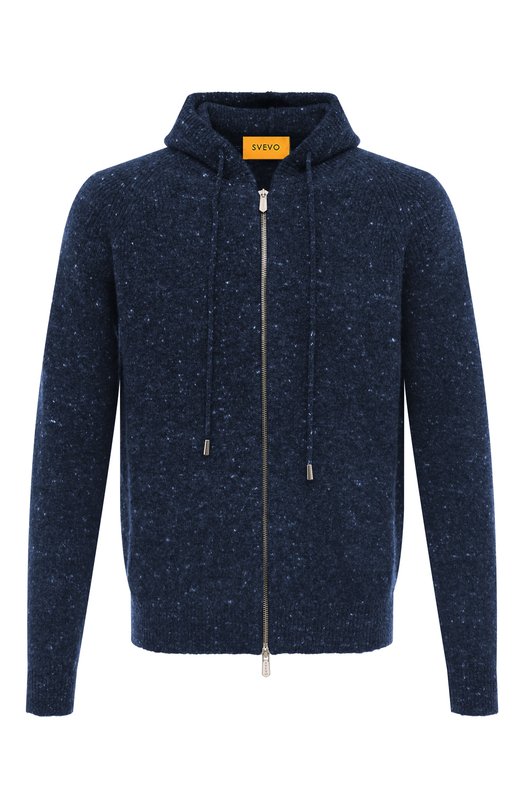 

Кардиган из шерсти и кашемира Svevo, Синий