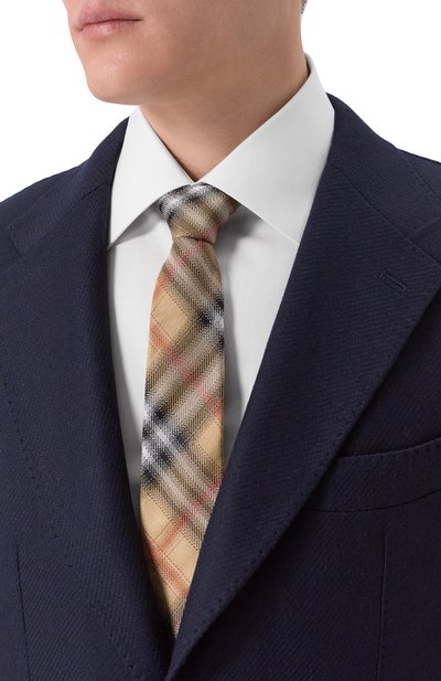 Шелковый галстук BURBERRY, арт. 8120666, фото 2
