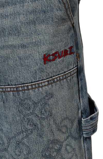 Джинсы ksubi x juice wrld KSUBI голубого цвета по цене 27700 руб., арт. MJW23PA001, фото 5 Джинсы ksubi x juice wrld KSUBI, арт. MJW23PA001, фото 5