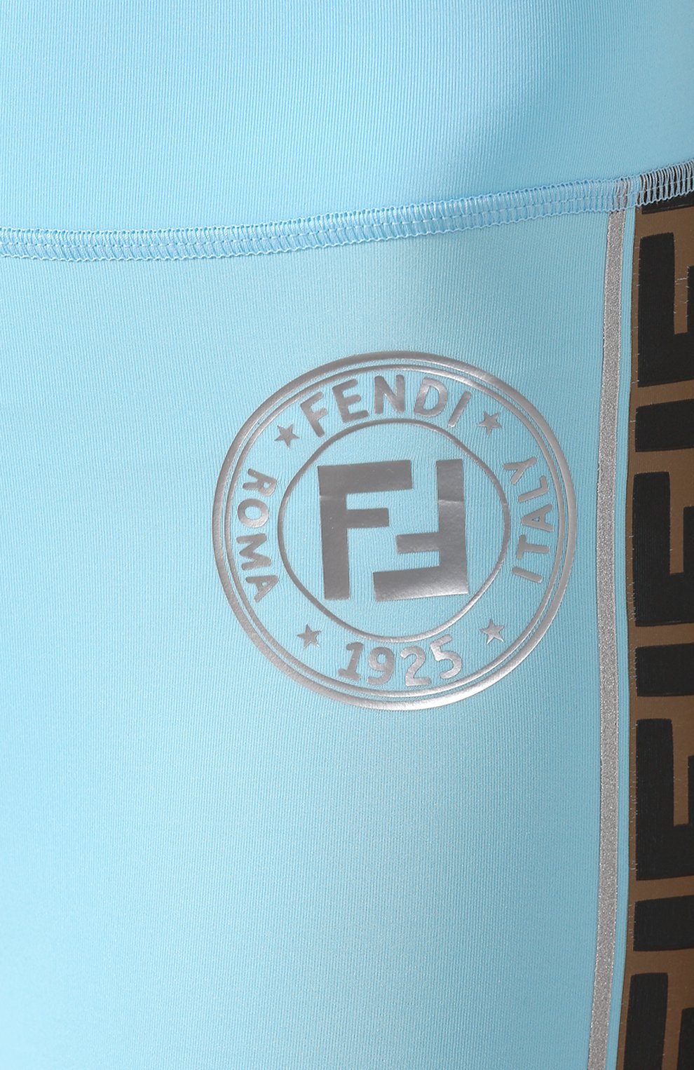 Легинсы FENDI голубого цвета по цене 34900 руб., арт. FAB060 AB4A, фото 5 Легинсы FENDI, арт. FAB060 AB4A, фото 5