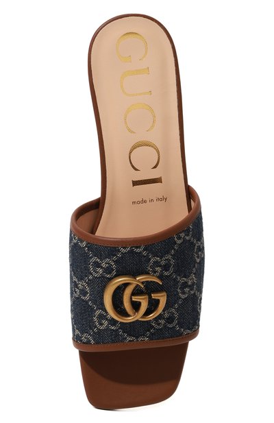 Текстильные шлепанцы GUCCI, арт. 647630 2KQ50, фото 4
