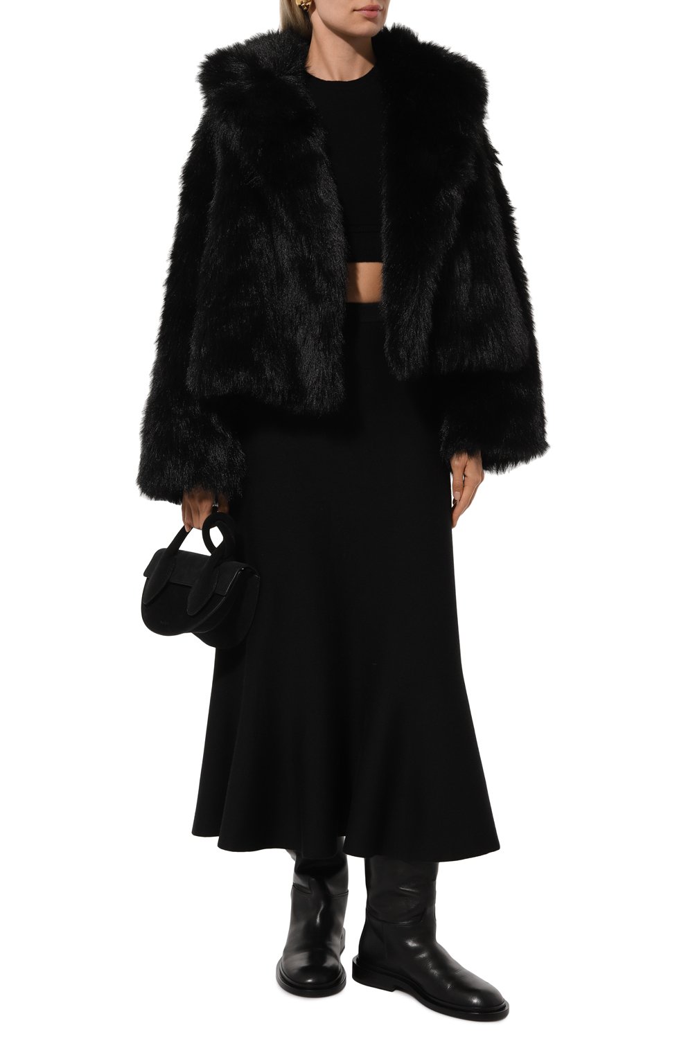 Юбка из шерсти и вискозы AND THE BRAND, арт. W25-SK033-1402-900, фото 2