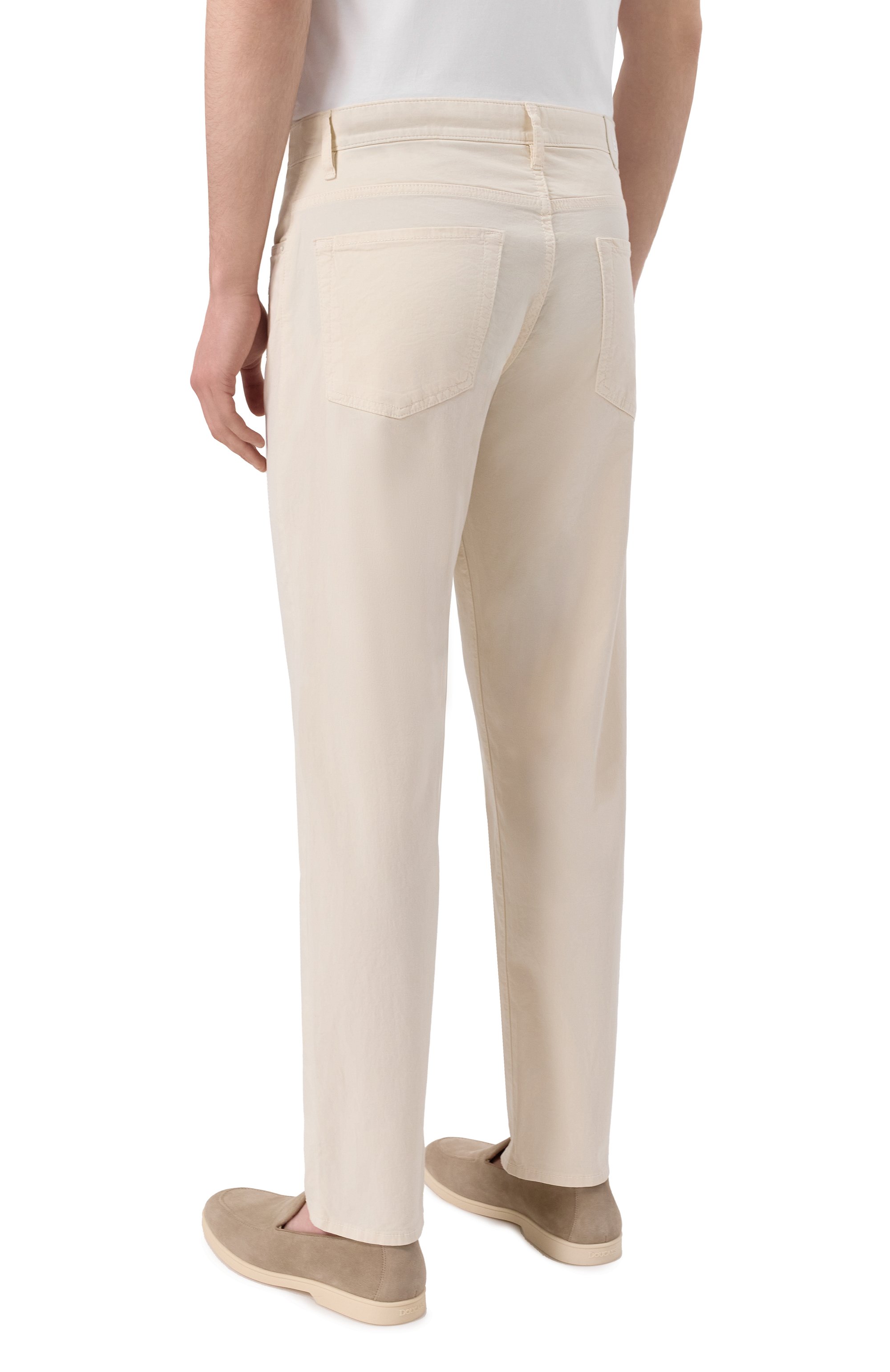 Хлопковые брюки BOSS, арт. 50538370, фото 4