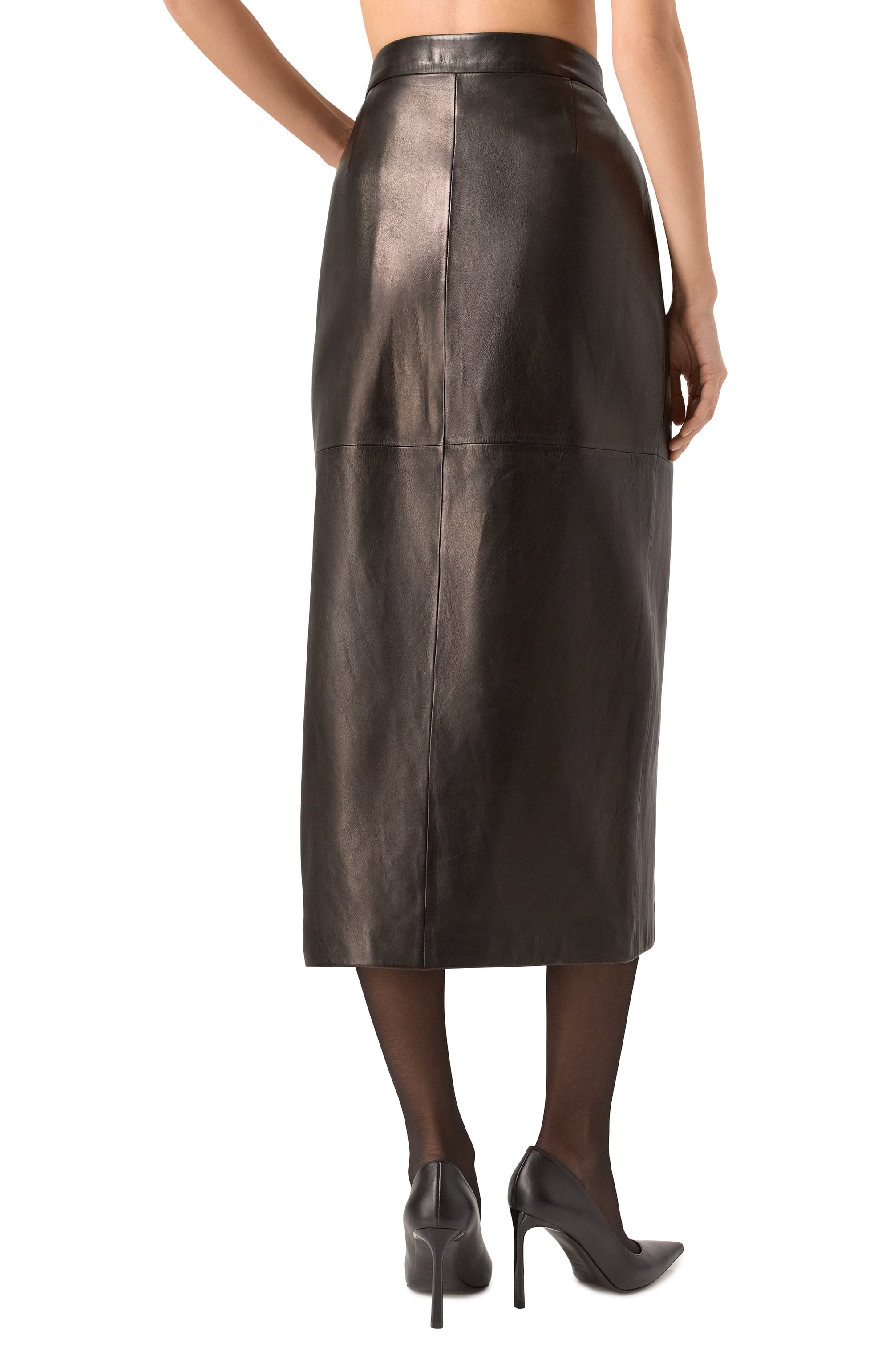 Кожаная юбка MVST, арт. ZBET-Y343-2/Z2759-2, фото 4