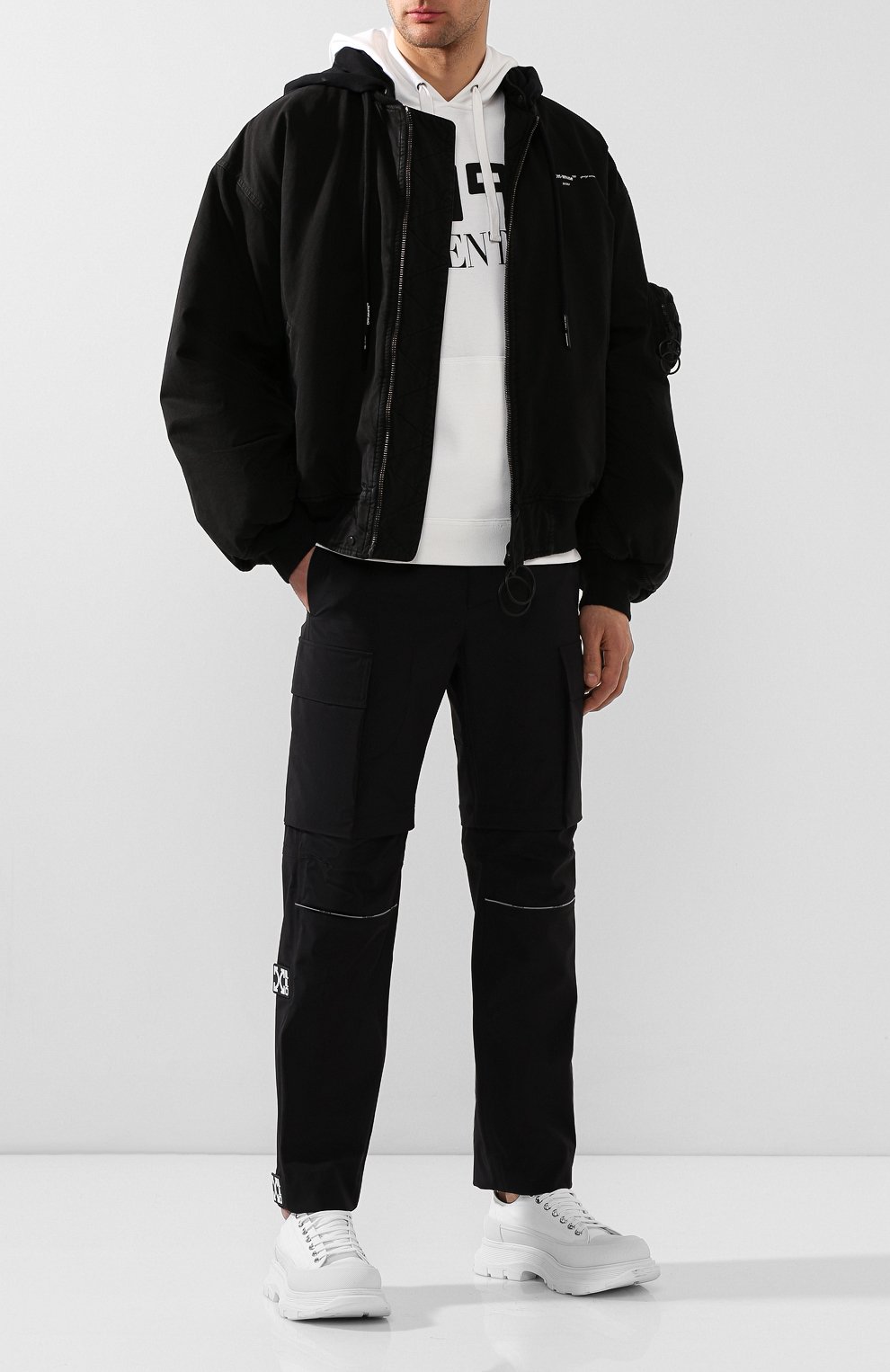 Брюки OFF-WHITE, арт. 0MKH001R20G390301001, фото 2