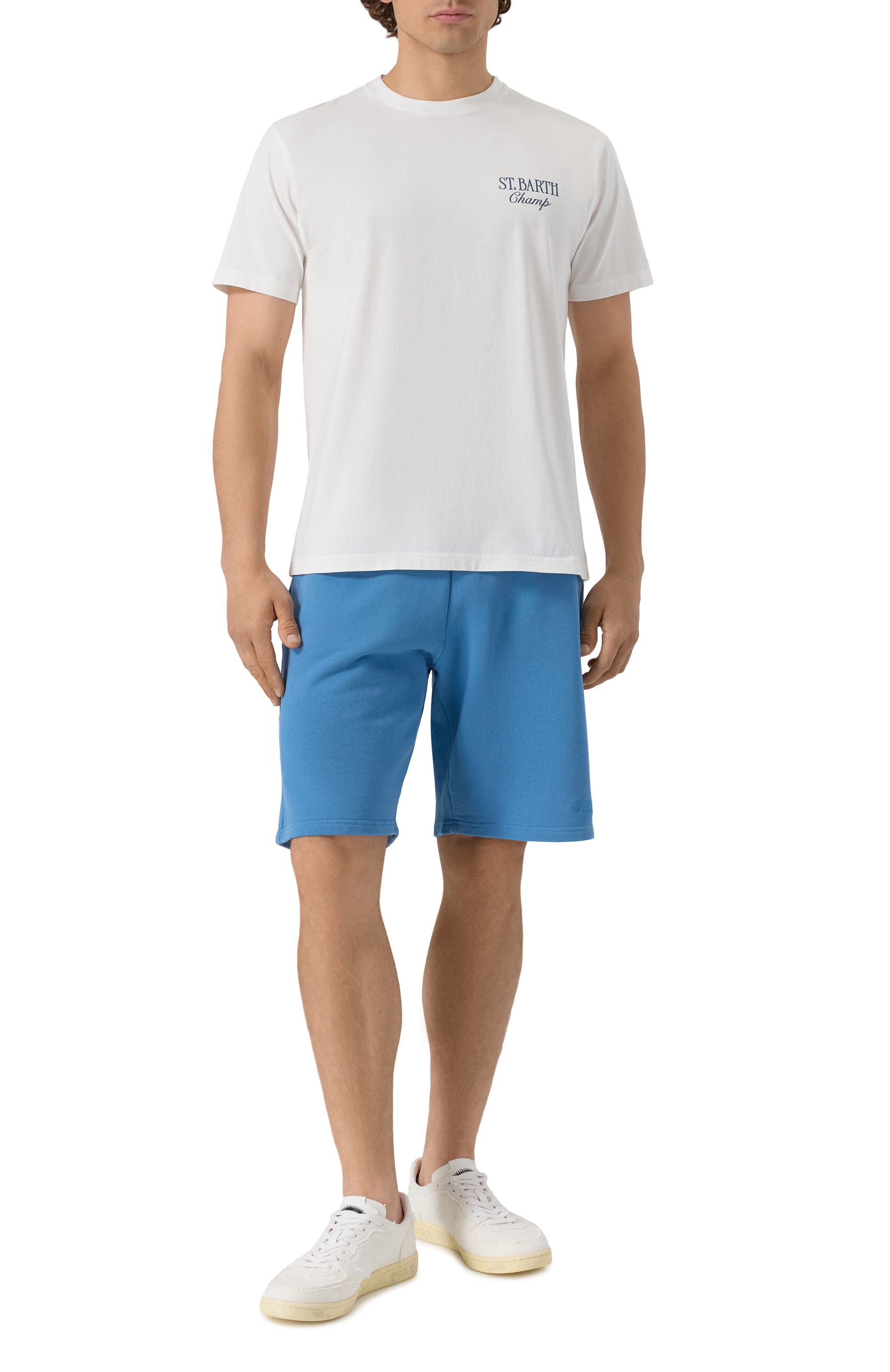 Хлопковая футболка MC2 SAINT BARTH, арт. STBM TSHIRT MAN/02250H, фото 2