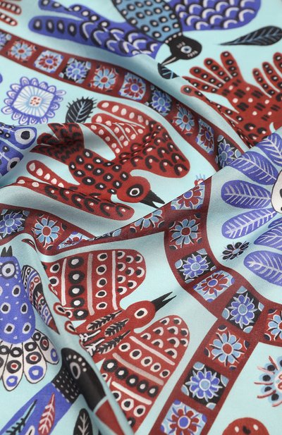 Шелковый платок небеса GOURJI, арт. T21SKY7BLR/1, фото 4