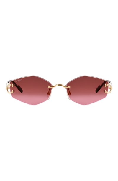 Солнцезащитные очки CARTIER бордового цвета по цене 197000 руб., арт. CT0620S 004, фото 2 Солнцезащитные очки CARTIER, арт. CT0620S 004, фото 2