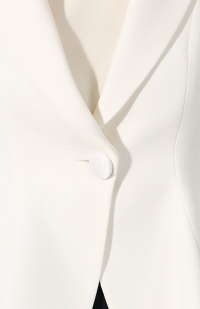 Жакет EMPORIO ARMANI белого цвета по цене 78900 руб., арт. 4NG18T/42013, фото 5 Жакет EMPORIO ARMANI, арт. 4NG18T/42013, фото 5