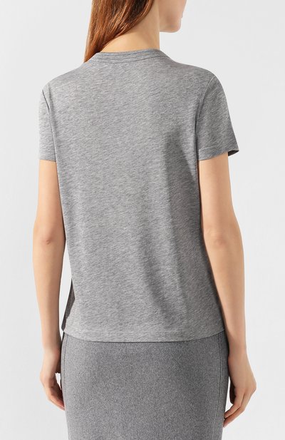 Футболка KENZO серого цвета по цене 5430 руб., арт. F002TS793980, фото 4 Футболка KENZO, арт. F002TS793980, фото 4