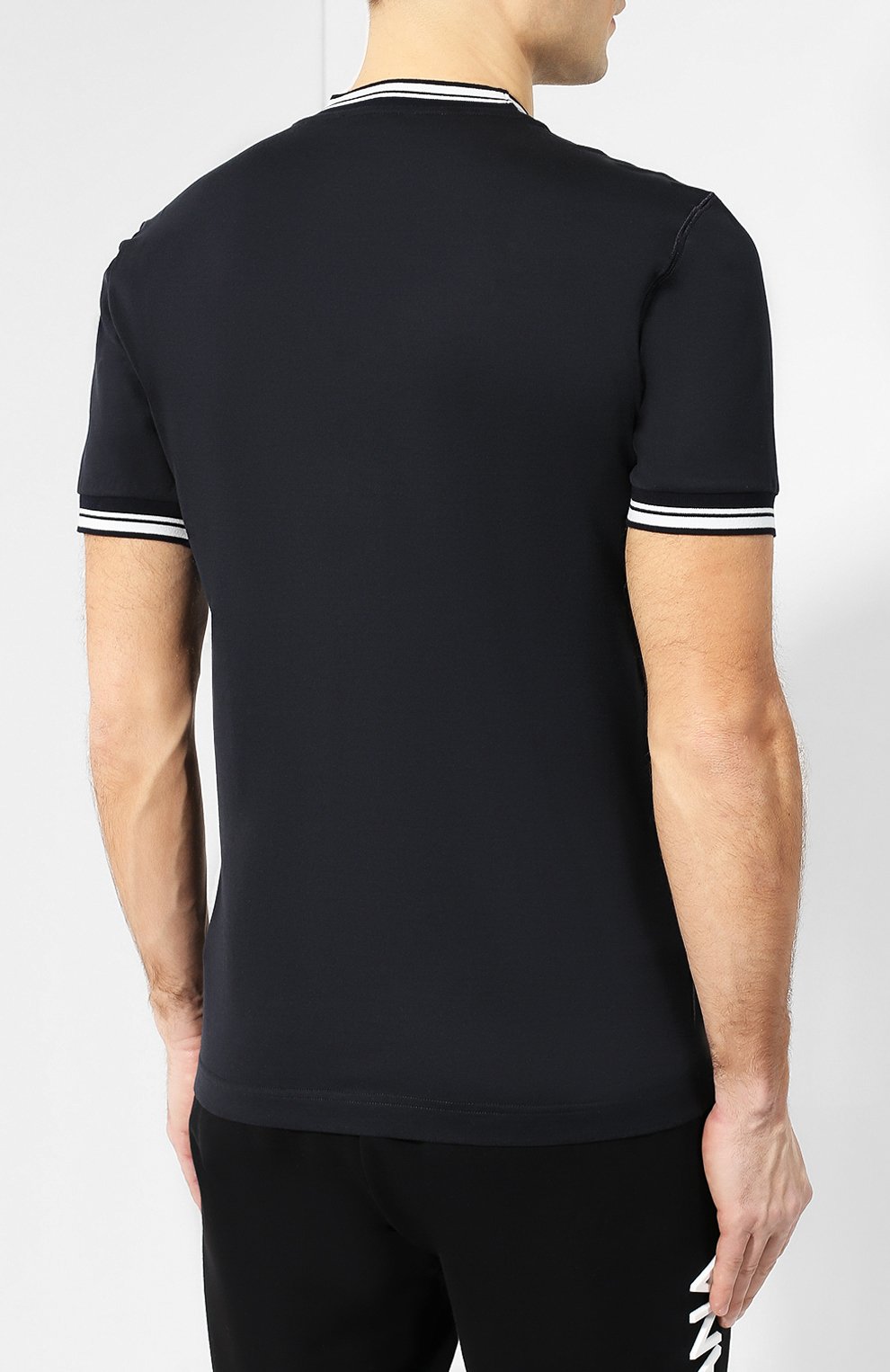 Хлопковая футболка  DOLCE & GABBANA, арт. G8IR4T/FU7EQ, фото 4