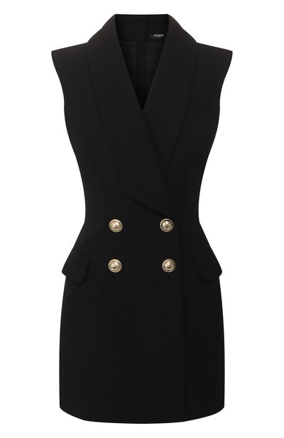 Женское шерстяное платье BALMAIN, арт. TF16069/167L