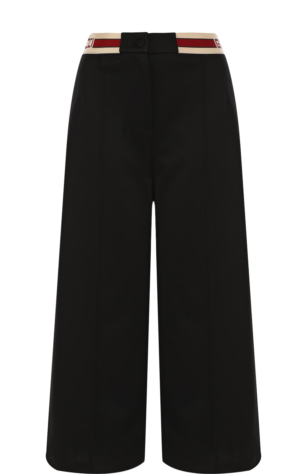 Укороченные брюки с контрастным поясом GUCCI, арт. 502295/X9N69, фото 1