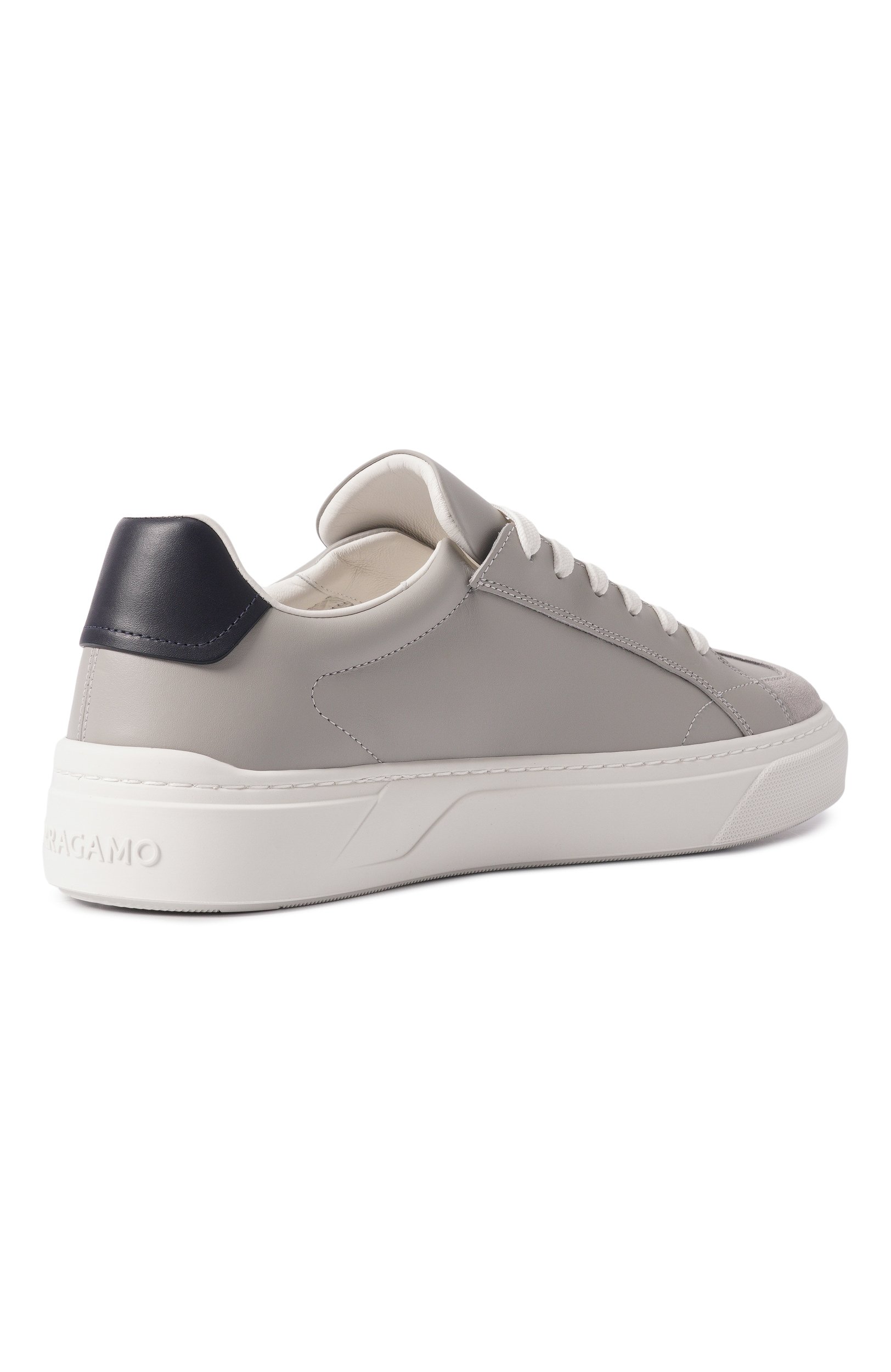 Кожаные кеды FERRAGAMO, арт. 02B016/796258, фото 4