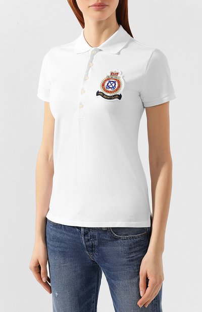 Хлопковое поло POLO RALPH LAUREN, арт. 211738374, фото 3