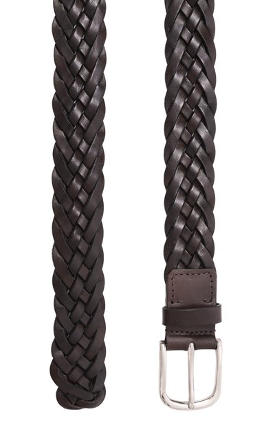 Кожаный ремень BARRETT, арт. 23B607.1/INTRECCI0 FL, фото 3