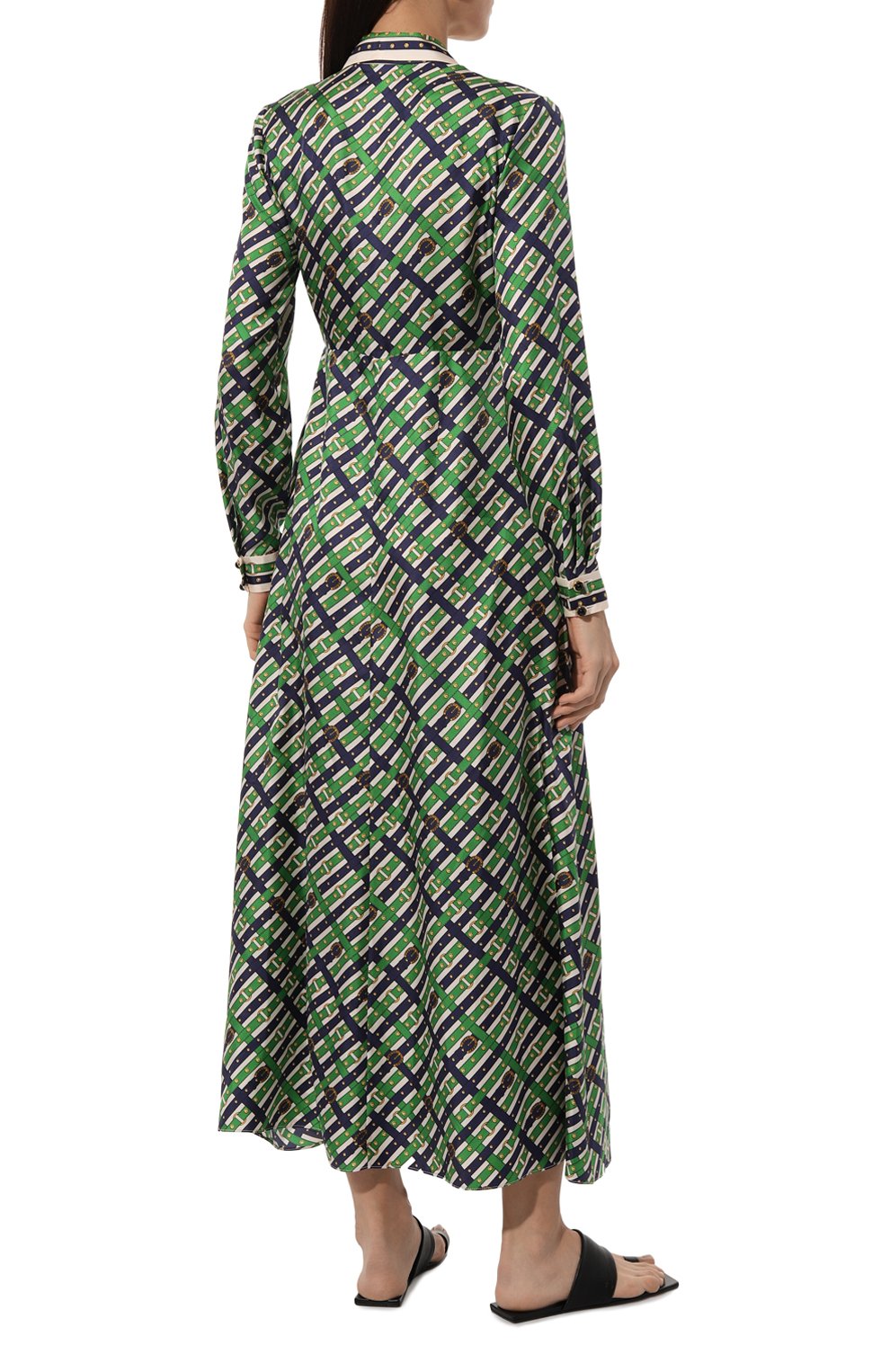 Шелковое платье GUCCI, арт. 734214/ZAMXP, фото 4